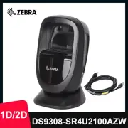 New Zebra DS9308-SR4U2100AZW Handsfree 1D 2D QR Barcode Scanner Kit w/ USB Cable