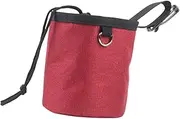 WeiLaiKeQi Dog Training Treat Carrier for Snacks and Toys with Waist Clip, Red