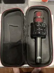 Wireless Karaoke Machine Microphone Wireless Bluetooth Kids & Adults Disco Light