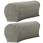 2pcs Chair Arm Covers Washable Fadeless Simple to Install Chair Arm Covers