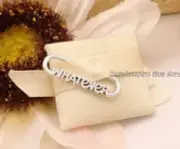 NEW Pandora Silver ME WHATEVER Word Styleing LINK Charm 799675C00 RETIRED