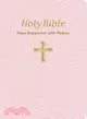 Holy Bible: New Testament With Psalms, King James Version, Children/Baby, Pink, Red Letter Edition