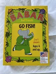 Babar And friends Go Fish Game NEW
