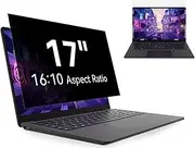 Laptop Privacy Screen 17 Inch Aspect 16:10, Removable Anti Glare Blue Light Protector Filter, 17 In Computer Screen Privacy Shield Compatible with Lenovo Hp Dell Acer Asus Thinkpad Envy Xps