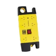 HPM 6 Outlet 2400W Max / 10 A Plugboss Surge Protected Powerboard