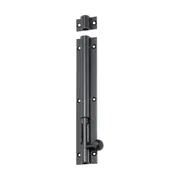 1938 Barrel Bolt Matte Black L150xW25mm Bolt 7.5mm