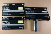 BEHR Interior Paint Pad Applicator Handle 9 inch Pad & (2) 9" Refills
