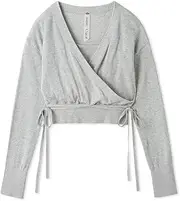 [SNIDEL] SWNT251002 Women's Chacott Sus Cache-Coeur Pullover