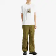 Maharishi Black Crow White Heron T-Shirt