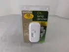 Lutron Credenza Plug-In Lamp Dimmer Slide Style White TTCL-100H-WH Energy Saver