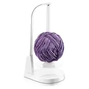 Magnetic Pendulum Yarn Holder Set Yarn Feeder Holder for Knitting and Crochet Wool Genie String Holder Dispenser White