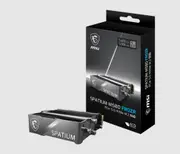 MSI SPATIUM M580 PCIe 5.0 NVMe M.2 FROZR 2TB, PCIe Gen5x4, SEQUENTIAL READ up to 14,600 MB/S, SEQUENTIAL WRITE 12,700 MB/S, 5Y warranty
