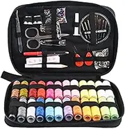 Travel Sewing Kit,Portable Sewing Kit - Compact Storage, Heavy-Duty, Multifunctional Crafting Supplies for Craft Enthusiasts and Beginners