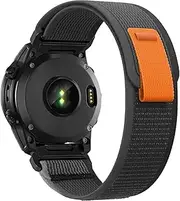 Trail Loop Nylon Band for Garmin Fenix 5 6 7 Pro Solar Quick fit 22 Elastic Nylon Replacement Strap for Garmin Forerunner 935 745 965 955 Epix Pro Gen 2 47