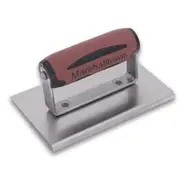 MARSHALLTOWN 152 x 115mm Straight 10 x 13mm Stainless Steel Soft Grip Concrete Edger 165SSD