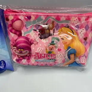 全新 Disney迪士尼 alice愛麗絲 玩具總動員 防水小收納包 化妝包 萬用包 卡片包 三眼怪