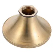 Brass Piping Showerhead Handheld European Vintage Style Single Way Spray Nozzle for Home Bathroom 1Pack Golden 7.00X7.00X4.00CM