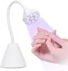 Omin-Cure Nail Lamp, Rechargeable UV Light for Gel Nails, Cordless, Salon Man...