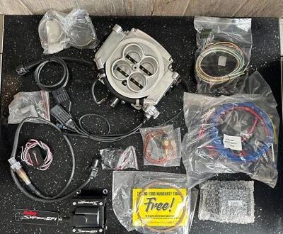 Holley Sniper EFI Self-Tuning Kit + EFI Monitor with distributor Ford Windsor SB
