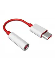 Type C To 3.5Mm Earphone Jack Adapter For Oneplus 7 Pro / Oneplus 7 /P30 Pro/P30- Red