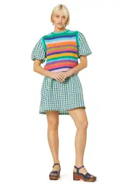 Stay In Check Mini Dress