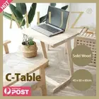 MIUZ Side End Table C Shaped Table Coffee Table Nesting Table Small Workstation