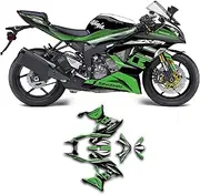 Kungfu Graphics Custom Decal Kit for Kawasaki Ninja ZX-6R ZX6R 636 2013-2018, Style No. (KWZX6R1318005-KO)