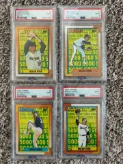 1990 Topps Nolan Ryan 5000K Strikeout PSA 9 Mint Set #2 #3 #4 #5