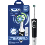 Oral-B Pro 100 Cross Action Clean Black Electric Toothbrush each