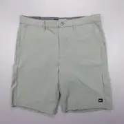Quicksilver Amphibian Shorts Sea Spray Green Stretch Men's Size 30 (32"x9")
