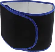 VICASKY Sweat Waist Belt for Women Men Workout Sauna Belt Mesh Waist Trimmer for Fat Burning Blue