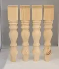 Turned furniture bench legs eastern knotty pine coffee table bench legs 18''x3''