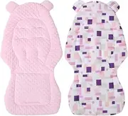 uni-versal Stroller Cushion, Stroller Mat, uni-versal Anti-Pressure Reversible Stroller Cushion, Breathable Padded Lining, Soft and Breathable Mat On Both Sides