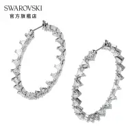 在飛比找Yahoo奇摩購物中心優惠-SWAROVSKI 施華洛世奇 MILLENIA 白金色三角