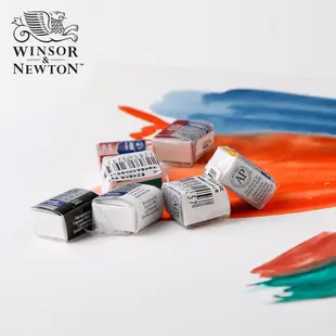 藝城美術►牛頓塊狀水彩 Winsor&Newton Cotman 溫莎牛頓 水彩 12色/24色 塊狀鐵盒裝