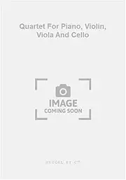 Saint Saens Teller Quatuor Piano Violin Viola & Cello Score/Parts