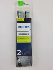 Philips Sonicare Genuine W DiamondClean Replacement Toothbrush Heads, 2 Brush