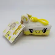 Backpack Buddies Oh-So-Yummy Lemon Meringue Pie Scented Backpack Clip Plush NWT