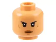 LEGO® Star Wars Medium Nougat Female Head Cheek Lines Hoth Rebel Minifigure