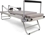 Foldable Pilates Reformer Machine, Home Exercise Equipment, Space-Saving Design