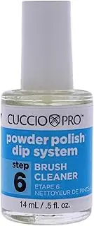 Cuccio Pro Powder Polish Step 6 Brush Cleaner 14 ml, 14 ml
