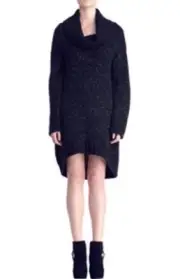 Diane Von Furstenberg Knit Long Sweater Dress Size Small