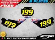 Number plate graphics -AUSSIE PRIDE - Suzuki JR 80 All years stickers decals