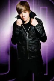 Justin Bieber - Purple - UK 2010 Poster - Official Licensed, Rolled & Sealed