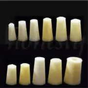 Tapered Silicone Bung Stopper Laboratory Test Tube Hollow Plug Intake Hose