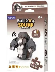 [Jenjo] Build 'n' Sound 3D Puzzle Gorilla