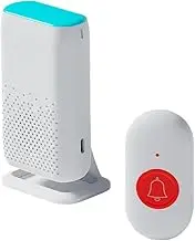 New D320 Flash Vibration Wireless Doorbell Smart Elderly Pager Waterproof Wireless Emergency Pager Nurse Alert System A