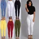 2020 New Fashion elastic jeans women leggings ladies pants女