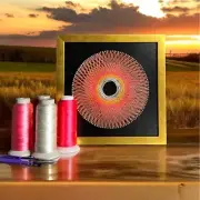 String Art, kit, Mandala, Sunset Circle String Art Kit