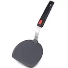 Silicone Turner Wide Pancake Spatula Pizza Peel Kitchen Utensil Nonstick Cook...